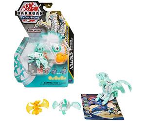 Bakugan 'Evolutions' Power Up Pack de 3 Unidades con 1 Bola Platinum Series (Haos Nillious) y 2 nanogan (Pyrus Chrysalin, Haos Riptide)
