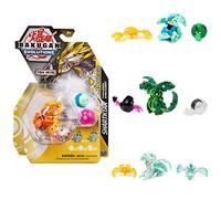 Bakugan Evolutions, Power Up Pack, Figura de acción True Metal Bakugan y Nanogan, Juguetes para niños de 6 años en adelante, los Estilos Pueden Variar, como se ve en Roblox, NETLIX y Pop TV