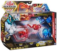 BAKUGAN - Legends - Pack DE 4 Figuras DE ACCIÓN COLECCIONABLES - Cycloid, Arcleon Geogan, Nillious Nova, Hydorous Ultra y 6 Baku-Núcleos - 6065913 - Juguetes Niños 6 Años +
