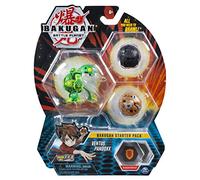 BAKUGAN Pack de 3 Figuras de acción para Principiantes - Ventus Pandoxx
