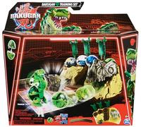 BAKUGAN Training Set con Titanium Trox, Inspirado en el Clan de Dinosaurios, Figura de acción Personalizable, Cartas de Intercambio y Conjunto de Juego, Juguetes para niños y niñas a Partir de 6 años