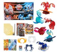 BAKUGAN Ultimate 6-Pack, Special Attack Dragonoids, Nillious, Mantid, Octogan, Figuras de acción giratorias Personalizables, Juguetes para niños y niñas a Partir de 6 años