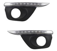 BAKUGO 2 Piezas Coche LED Diurna Luz Antiniebla Cubierta DRL Coche Accesorios para Renault Koleos 2012 2013 2014