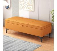 BAKULI Banco Almacenaje El Pie La Cama Este Presenta Diseño Sencillo Adecuado Combinar Decoración(F,100cm)
