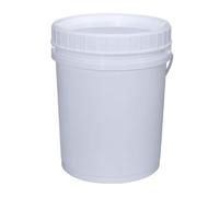 BAKULI Cubo Plástico Grado Alimenticio 4L-30L Barril Vino Gran Capacidad con Asa Tapa Tanque Almacenamiento Agua Fermentación(8L)