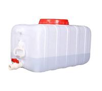 BAKULI Tanque Almacenamiento Agua Emergencia Contenedor Portátil Plástico Grado Alimenticio con Asa Acampar Viajar Uso Aire Libre(150l)