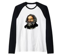 Bakunin, filósofo del anarquismo Diseño Camiseta Manga Raglan