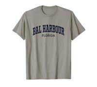 Bal Harbour Florida Vintage Athletic Sports Design Camiseta