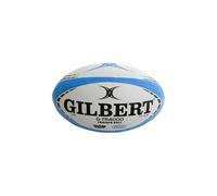 Bal n de entrenamiento de rugby Gilbert G-TR4000, color azul real (talla 4)