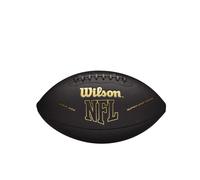 Bal n de f tbol compuesto Wilson NFL Super Grip, tama o juvenil, negro y dorado