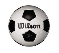 Bal n de f tbol tradicional WILSON - Talla 5 Negro/Blanco