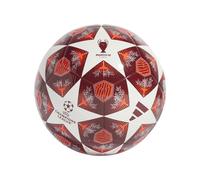 Bal n de f tbol unisex para adultos adidas UCL Club en blanco/rojo solar/burdeos universitario 3