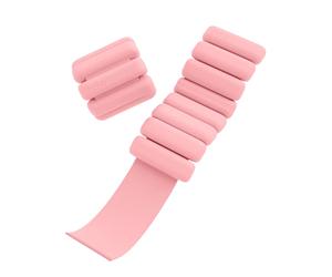 Bala 0.45kg (1lb) ankle/wrist weights blush - RB-1P-BLSH