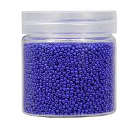 Bala&Fillic 2mm Perlas Redondas para Enhebrar 10000 piezas/110 Gramos en Caja, 12/0 Blanco Perlas de Cristal Pequeños Rocailles para Hacer Joyería Pendientes Pulseras Collar (Azul Real)