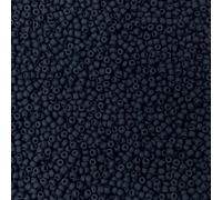 Bala&Fillic - Perlas de semilla de 3 mm de color negro 3600pcs/100 gramos, 8/0 cuentas de cristal para hacer pulseras collares y pendientes (exfoliante)