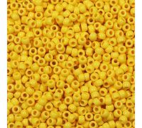 Bala&Fillic Tamaño de 6 x 9 mm, cuentas de poni amarillas con superficie lisa, total 1000 cuentas de pony para hacer pulseras (amarillo)