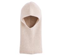 Balaclava de punto. Talla talla única. Color Beige