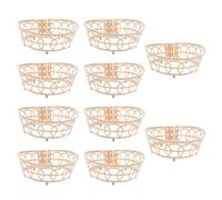 Balacoo 10 Aros Interiores de Plástico para Sombreros Cónicos, Livianos Acabado Fino, Paquete de 10 Piezas para Bricolaje y Manualidades