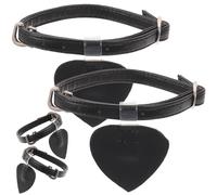 Balacoo 2 Pares Correas de Talón Femeninas de Cuero Microfibra Negro para Tacones Altos Diseño Ergonómico que Previene Dolor y Reduce Fricción en Uso Diario Varios estilos