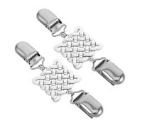 Balacoo 2piezas Clips Para Suéter Pinzas Elegantes Para Chal Pinzas Metálicas Para Cárdigan Cierres Para Suéter Cierre Para Cuello Chal