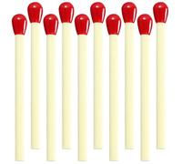 Balacoo 40 Piezas bolígrafos de papelería cerillas Papelería novedosa Yellow