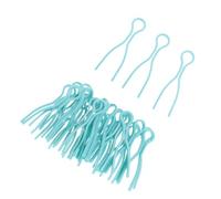 Balacoo 50piezas Clips para Canillas de Coser Abrazaderas Plásticas Reutilizables para Bobinas y Hilos Accesorios de Costura Compatibles con Máquinas Domésticas Organizador de Hilo Verde