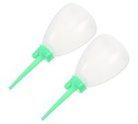 Balacoo 6 Piezas Engrasador de Máquina de Coser, Botella Gotero de Plástico, 150ml, Verde, Aplicador de Aceite Boquilla Larga, para Lubricación de Máquina de Coser