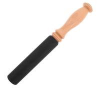 Balacoo Accesorio para Cuencos, Baqueta de Percusión Mango de Madera y Envoltura PU, Adecuado para Meditación y Armonización en Yoga