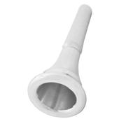 Balacoo Boquilla de Cuerno Francés de Cobre Plata Ligera Buen Efecto de Sonido, Fácil de Transportar y Almacenar para Bares y Lugares de Entretenimiento