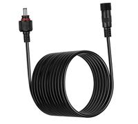 Balacoo Cable Alargador de Corriente DC Metros para Bomba de Agua Lámpara Solar y Equipo de Monitorización Prolongador Resistente