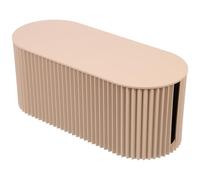 Balacoo Caja Organizadora de Cables para Enchufe Plano Pared Extraplano Tapa Organizador de Cables para Escritorio Solución para Guardar