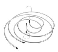 Balacoo Colgador Espiral de Acero Inoxidable 2 Piezas Gancho Especial Giratorio para Secar Mantas Grandes y Ropa de Cama en Balcones y Patios Varios Estilos