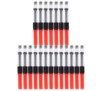 Balacoo Convertidor de Tinta Paquete de 20 Unidades Fácil de Instalar Tipo Rotatorio para Pluma Estilográfica de Plástico Adecuado para Recarga y Uso Escolar