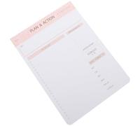 Balacoo Cuaderno de Planificador Diario para Dieta Hojas Desprendibles y Papel de Escritura Suave Adecuado para Adolescentes y Organización