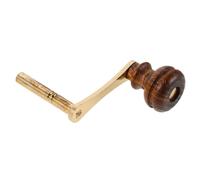 Balacoo Enrollador de Reloj de Repuesto y Varilla para Cuerda al Reloj de Pie Antiguo Ajuste de Péndulo Reparación Precisa Diseño Vintage en Madera y Metal para Oficinas y Hogares