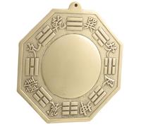 Balacoo Espejo Decorativo Bagua de Cobre Puro 16 CM Artesanía de Exorcismo, Adecuado para Decoración de Sala y Oficina Función Protectora