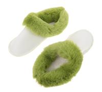 Balacoo Forros Cálidos Desmontables de Felpa para Zuecos Talla 42-43, Plantillas Lavables para Calzado de Invierno Verde, Ideales para Uso Diario y Aventuras al Aire Libre