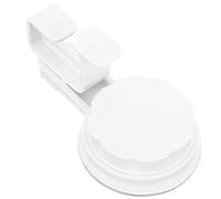 Balacoo Gancho de Ventosa Gancho Blanco para Baño y Cocina sin Perforaciones de Abs para Colgar Utensilios y Lavabo en Pared