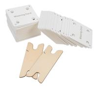 Balacoo Herramientas Fácil con Tabletas Pequeñas de Madera de Tejido y Fomento de Habilidades Manuales para Tejer en Proyectos Creativos DIY