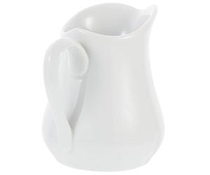 Balacoo Jarra de Cerámica para Crema y Salsa Diseño Cómodo y 450Ml de Capacidad, Recomendada para Uso en Hogar y Reuniones Sociales