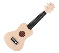 Balacoo Kit de Ukelele de Madera DIY Fácil de Construir y Pintar a Mano, Instrumento Musical Ligero para Manualidades y Músicos Serios, Incluye 1 Set Completo
