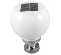 Balacoo Lámpara Solar y Resistente Ip65 Redonda de Pilar para Exterior Material Plástico y Acero Inoxidable LED de Alta Luminosidad Diseño Elegante Color Aleatorio para Jardín