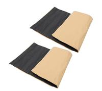 Balacoo Panel de Aislamiento Acústico y Lámina de Aluminio de Caucho Butílico 2 Piezas Reduce Vibraciones Internas y Vibraciones del Motor para Automóvil Adecuado para Puertas y Home