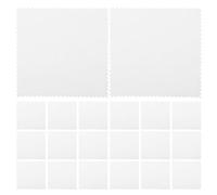 Balacoo Paño Fácil de Mantener y Pulir de Gamuza para Joyas de Limpieza de Color Paquete de 100 Unidades Adecuado para Limpiar y Cuidar Joyas de Plata