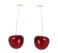 Balacoo Pendientes De Cereza Para Mujer Aretes Colgantes Ligeros Para Aniversario Casual y Uso Diario