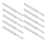 Balacoo Pestillos Magnéticos Push para Puertas de Gabinete 10 Unidades Amortiguadores Silenciosos para Cocina y Vestidor Color Gris Diseño Invisible Seguro