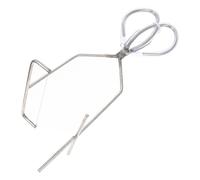 Balacoo Pinzas para Esmaltar de Acero Inoxidable Herramienta Manual para Alfarería y Cerámica Práctica Pinza para Inmersión Porcelana Ligera y Portátil para Artistas y Estudios de