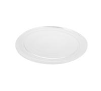 Balacoo Plato Giratorio Resistente y Práctica de Vidrio para Microondas, Bandeja Redonda Adecuado para Horno Microondas sin Plato