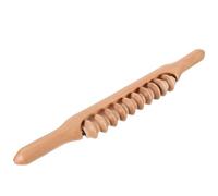 Balacoo Rodillo Varilla para de Madera de Masaje Beige Terapéutico Cintura Piernas la Manual Portátil Que Reduce Fatiga y Aumenta la Actividad Física y en Deportistas y Bailarines