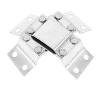 Balacoo Soporte para Faro de Aleación de Aluminio, Base de Montaje Flexible Compatible la Mayoría de Cascos Protectores, Paquete de 2 Piezas Adecuado para Linternas Frontales